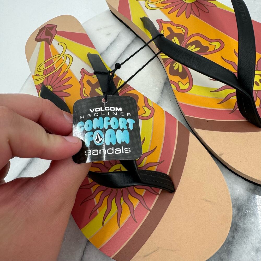 NWT Volcom Color Me Spring Sandals - Picture 6 of 6